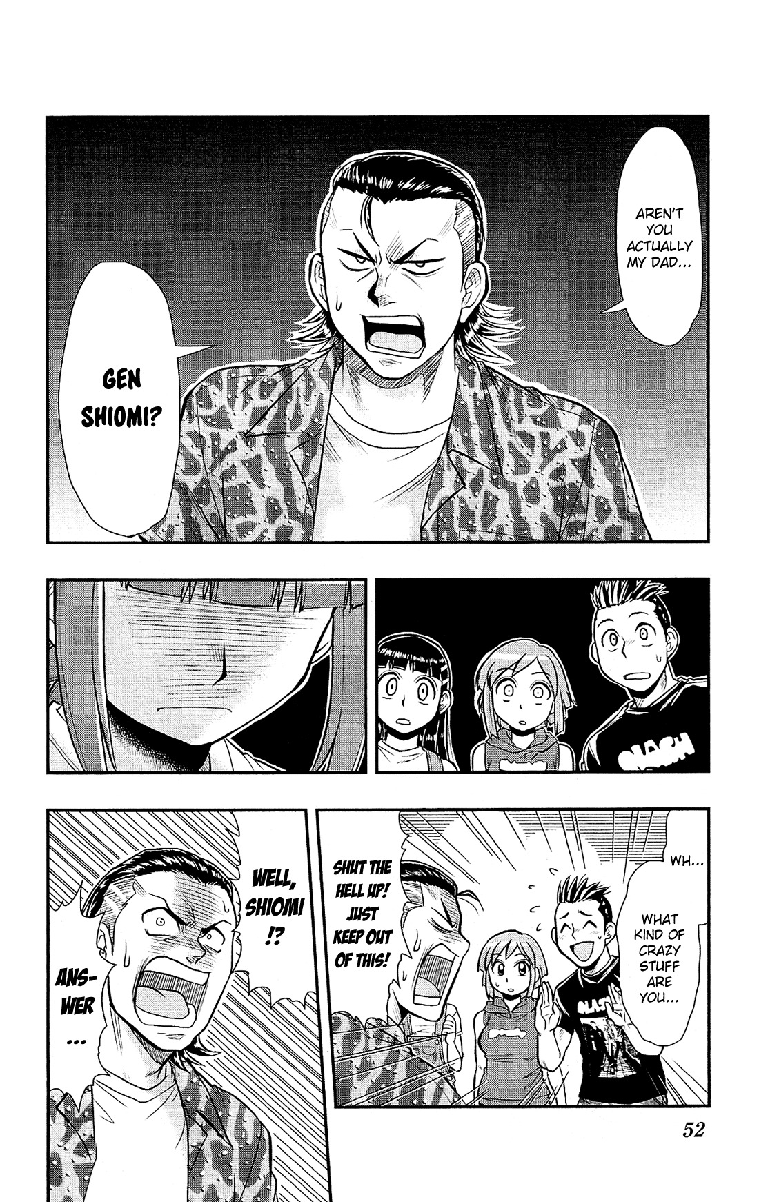 Shitei Bouryoku Shoujo Shiomi-chan chapter 13 page 23