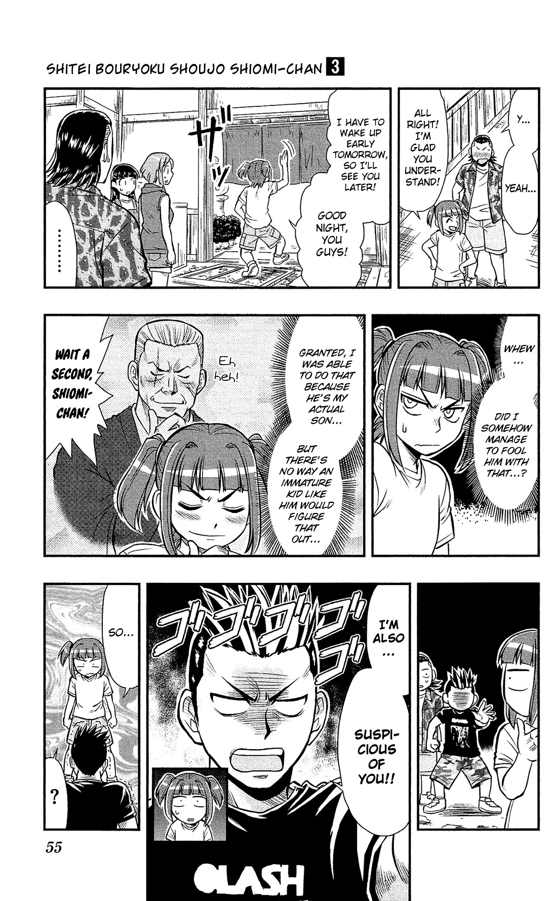 Shitei Bouryoku Shoujo Shiomi-chan chapter 13 page 26