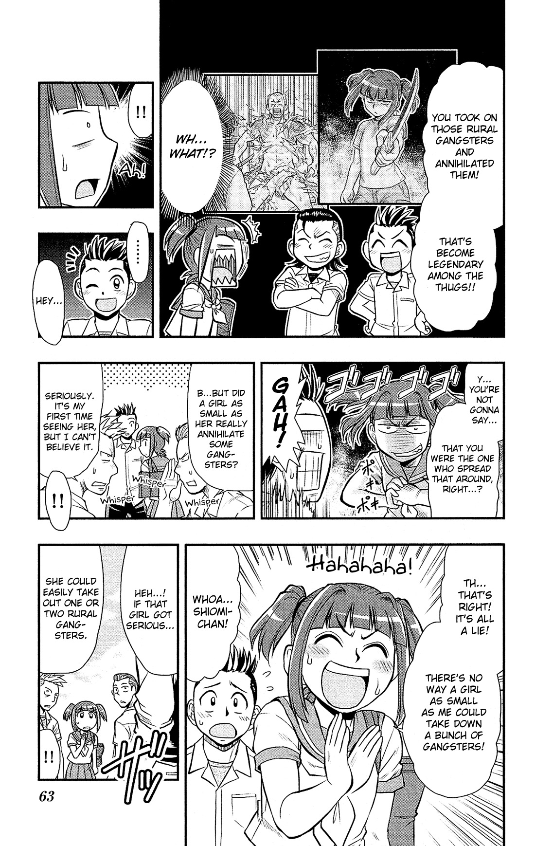 Shitei Bouryoku Shoujo Shiomi-chan chapter 14 page 8