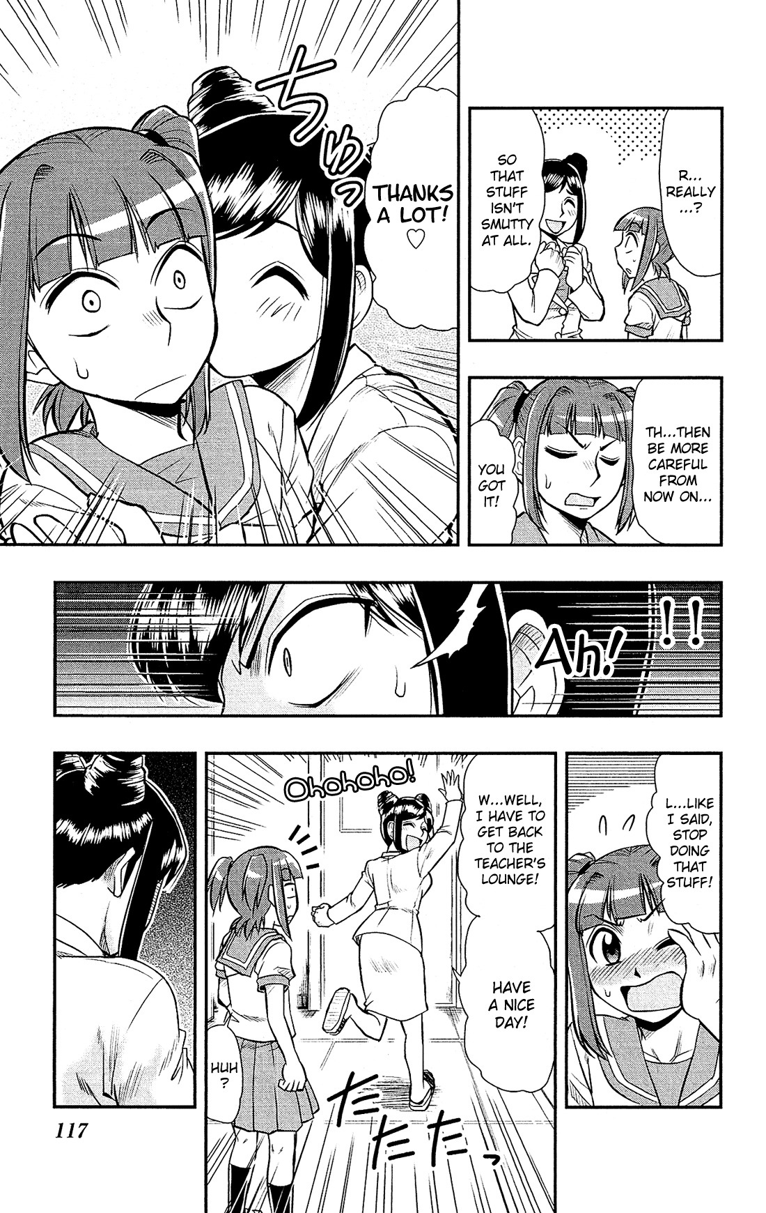 Shitei Bouryoku Shoujo Shiomi-chan chapter 16 page 10