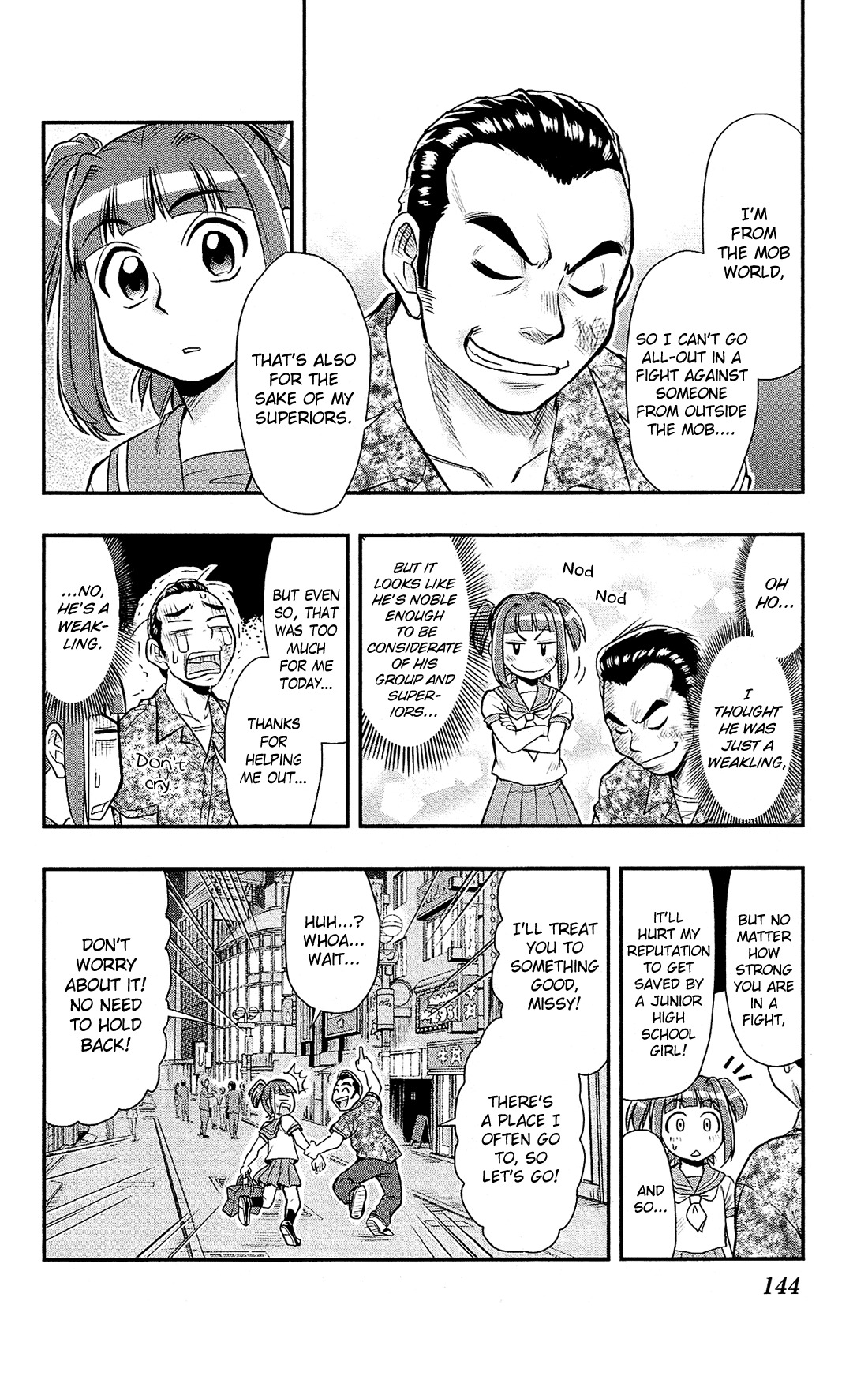 Shitei Bouryoku Shoujo Shiomi-chan chapter 17 page 11