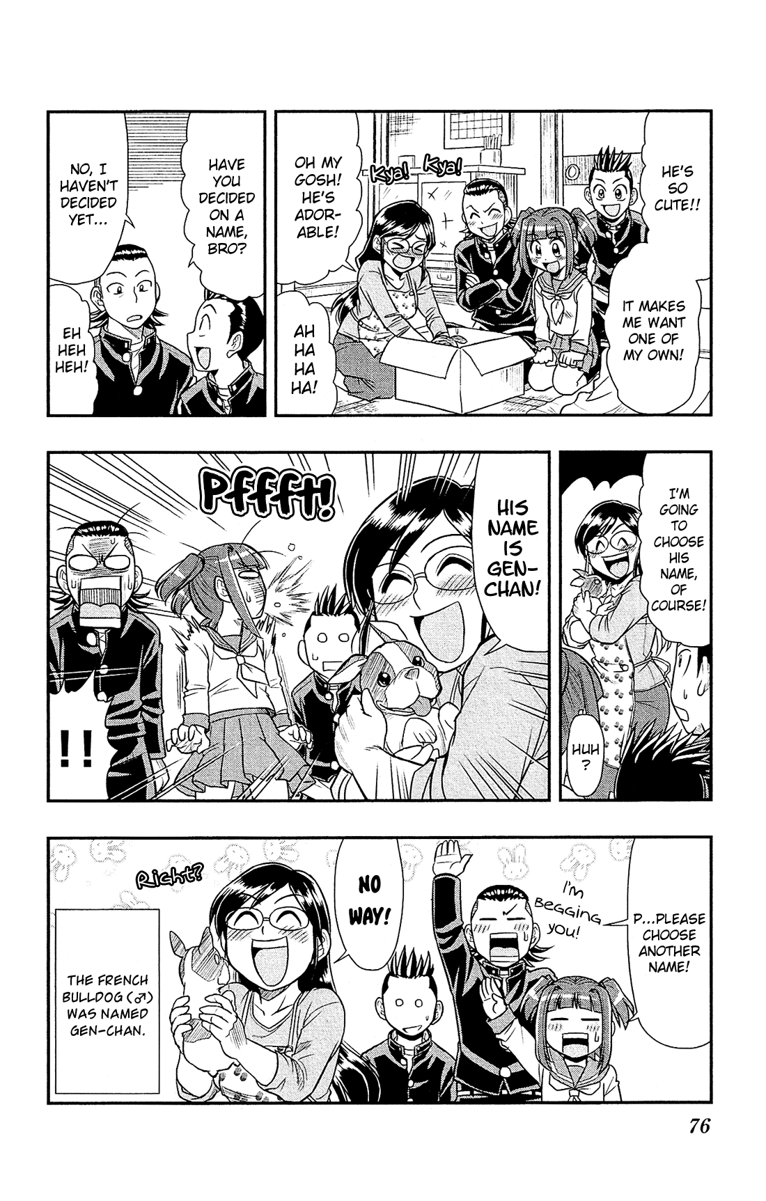 Shitei Bouryoku Shoujo Shiomi-chan chapter 20 page 23