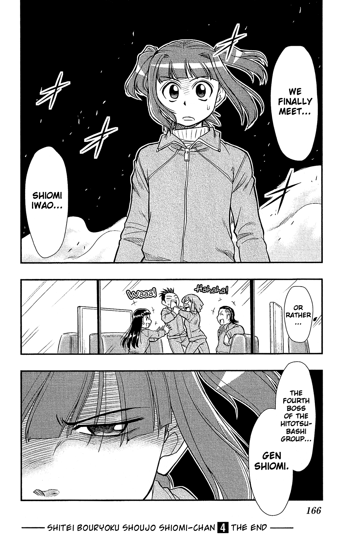 Shitei Bouryoku Shoujo Shiomi-chan chapter 24 page 28