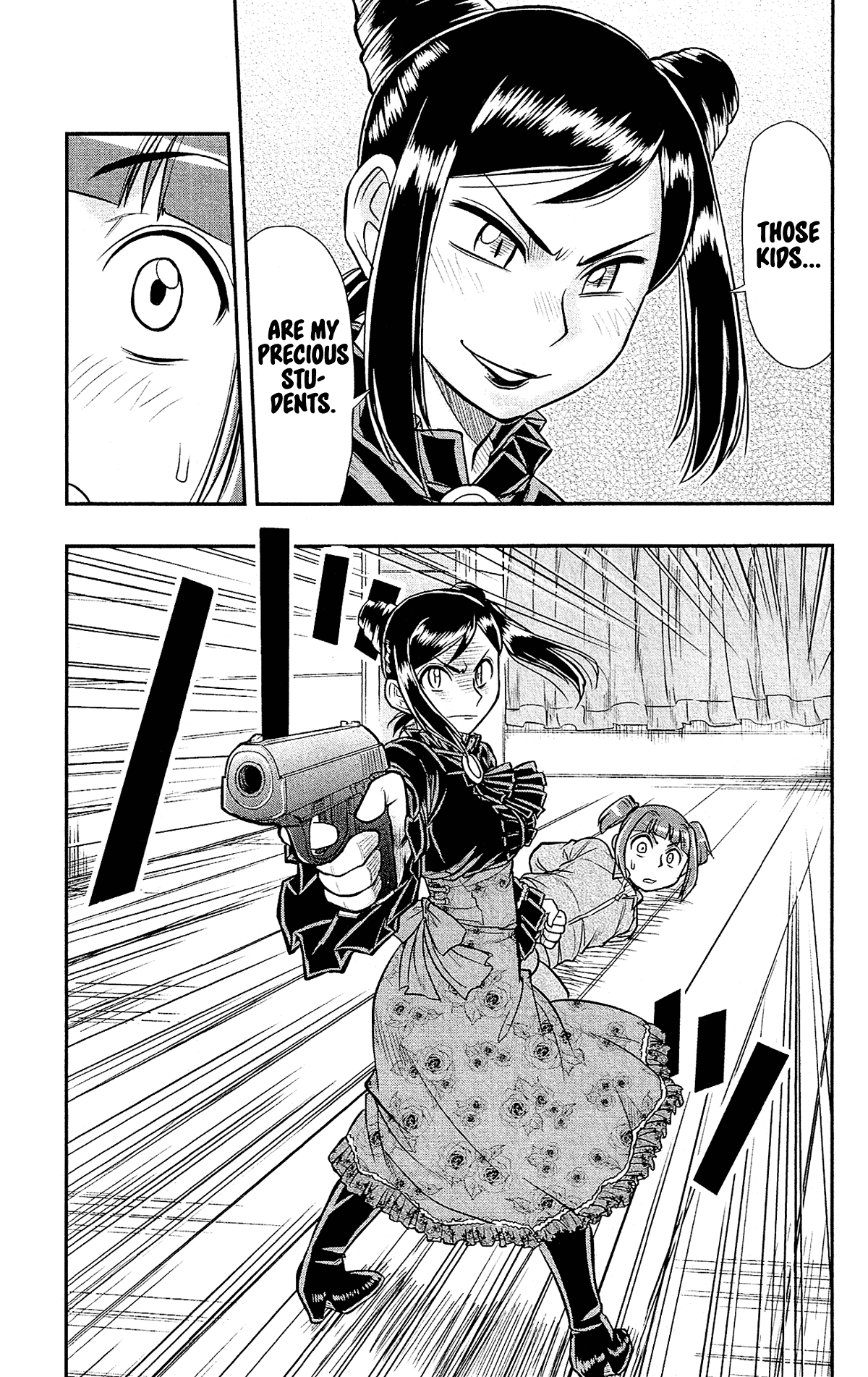 Shitei Bouryoku Shoujo Shiomi-chan chapter 25 page 23