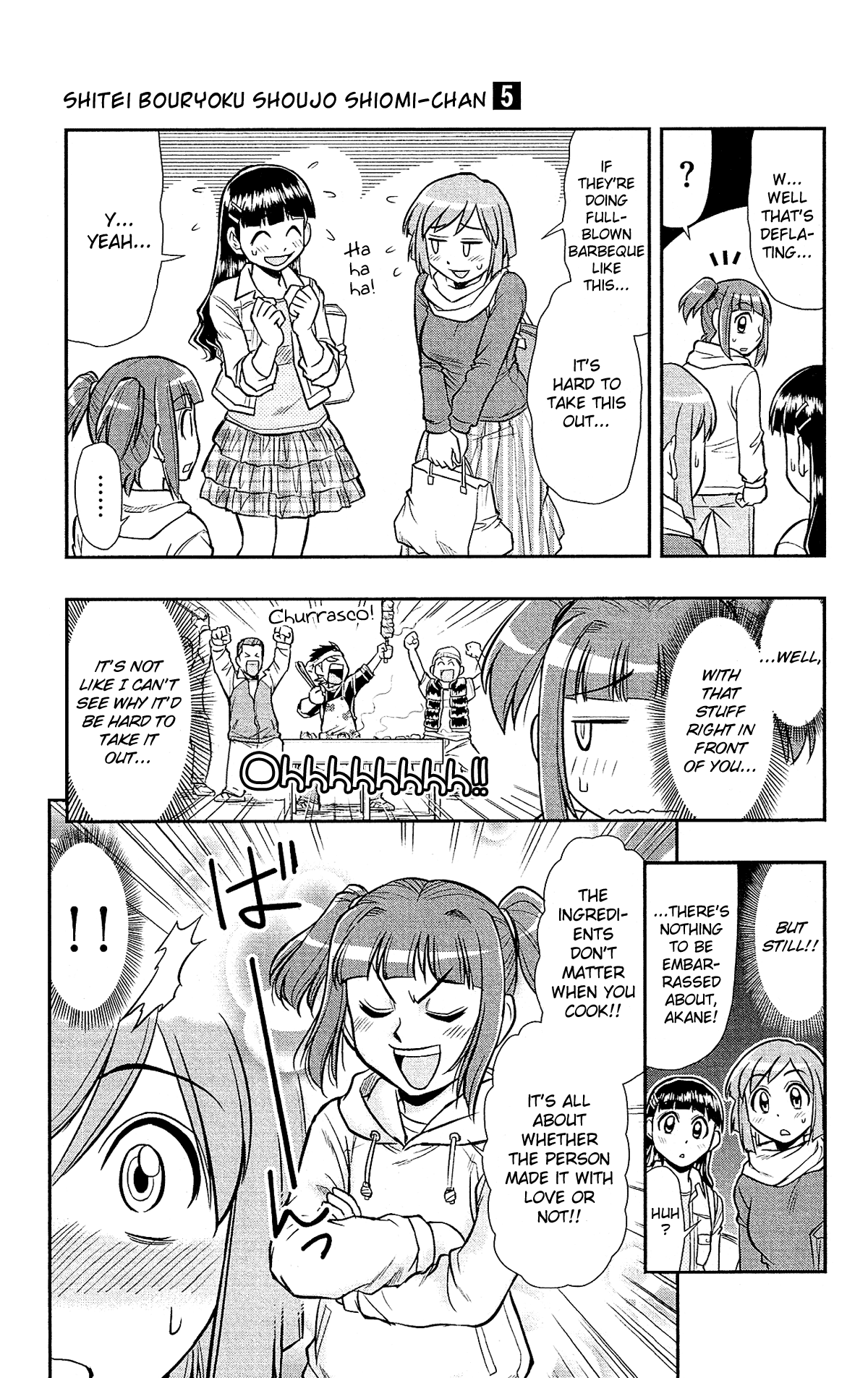 Shitei Bouryoku Shoujo Shiomi-chan chapter 27 page 12