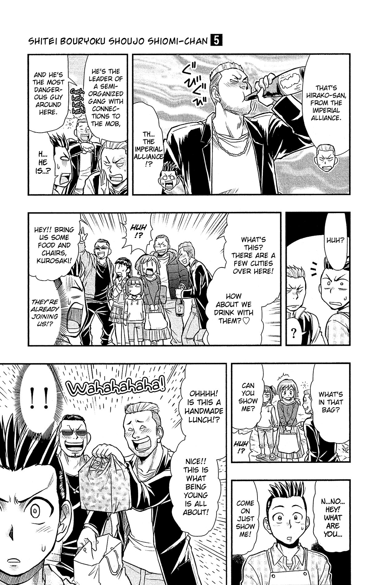 Shitei Bouryoku Shoujo Shiomi-chan chapter 27 page 18