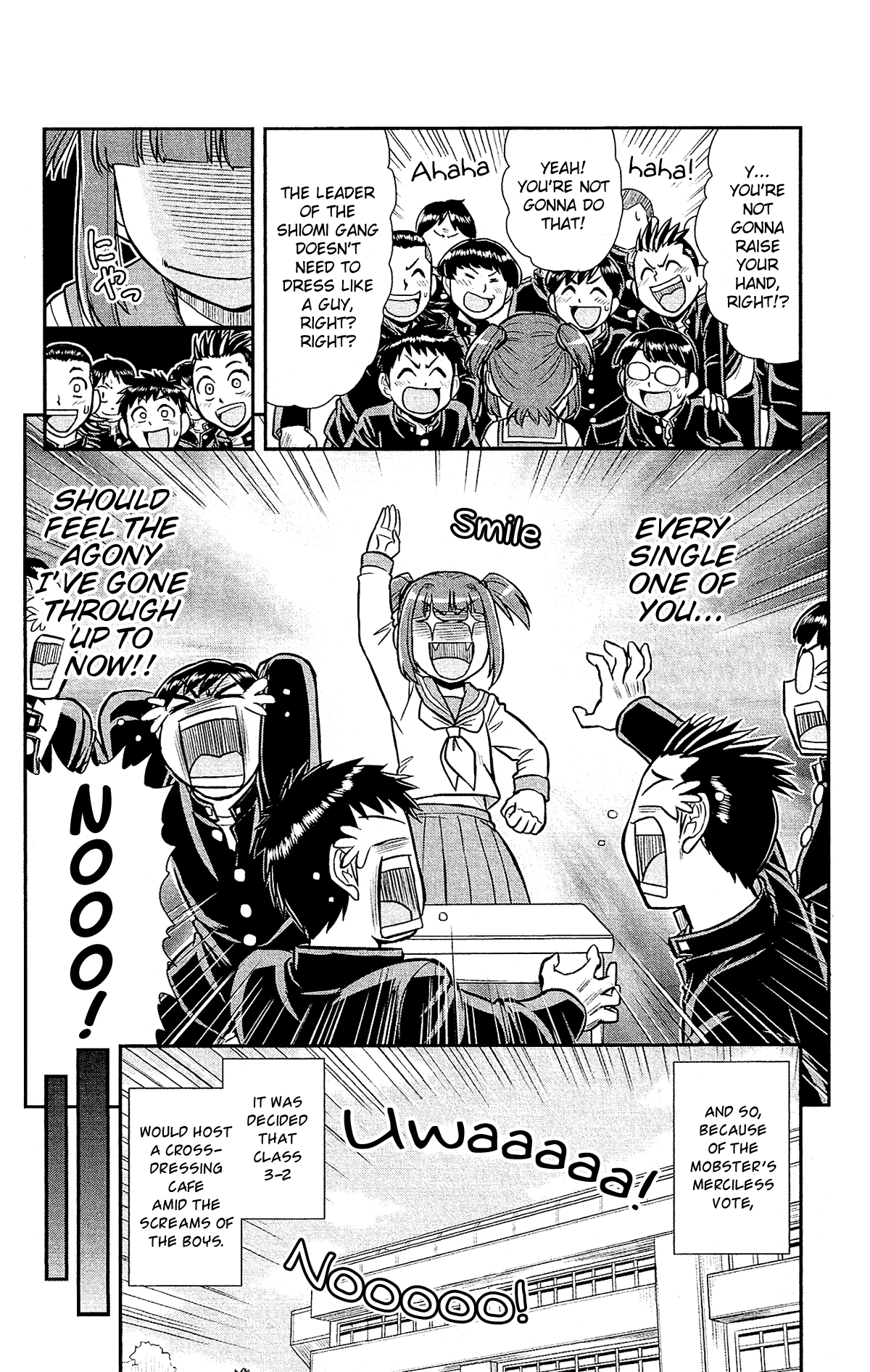 Shitei Bouryoku Shoujo Shiomi-chan chapter 28 page 9