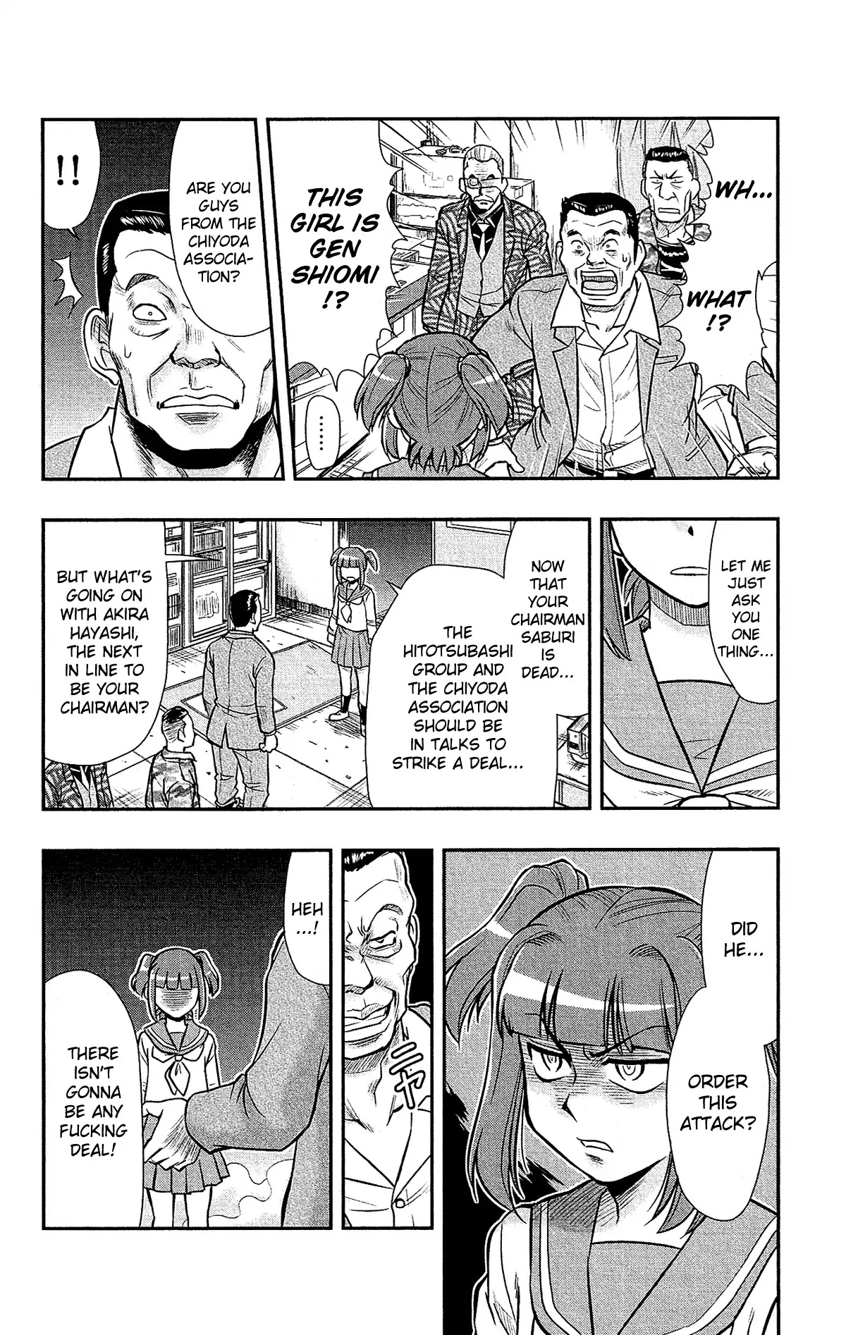 Shitei Bouryoku Shoujo Shiomi-chan chapter 29 page 10