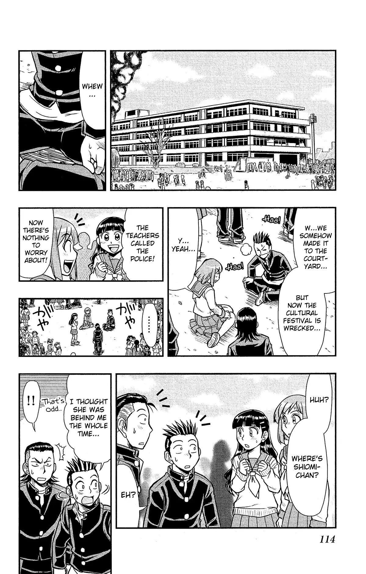 Shitei Bouryoku Shoujo Shiomi-chan chapter 29 page 6