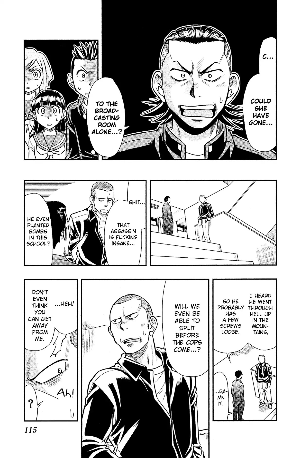 Shitei Bouryoku Shoujo Shiomi-chan chapter 29 page 7