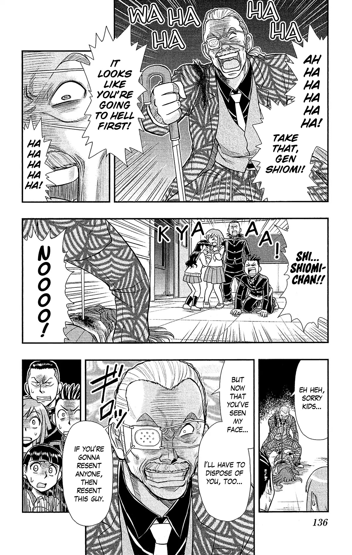 Shitei Bouryoku Shoujo Shiomi-chan chapter 30 page 2