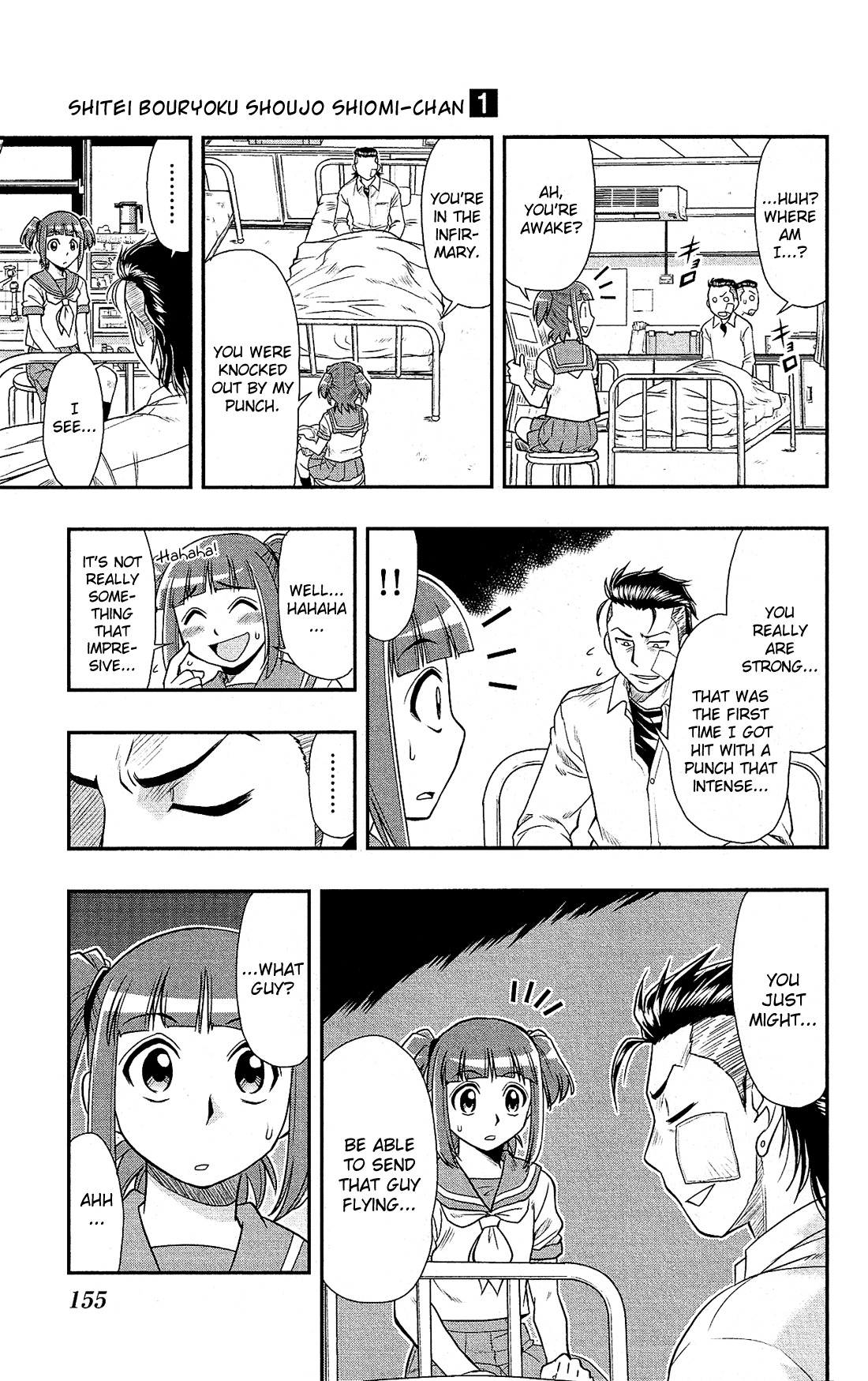 Shitei Bouryoku Shoujo Shiomi-chan chapter 5 page 24