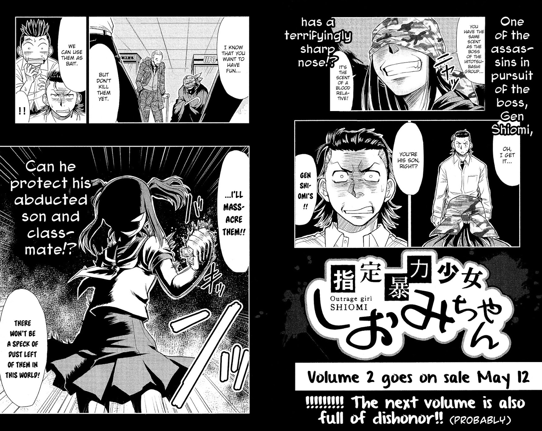 Shitei Bouryoku Shoujo Shiomi-chan chapter 5 page 29