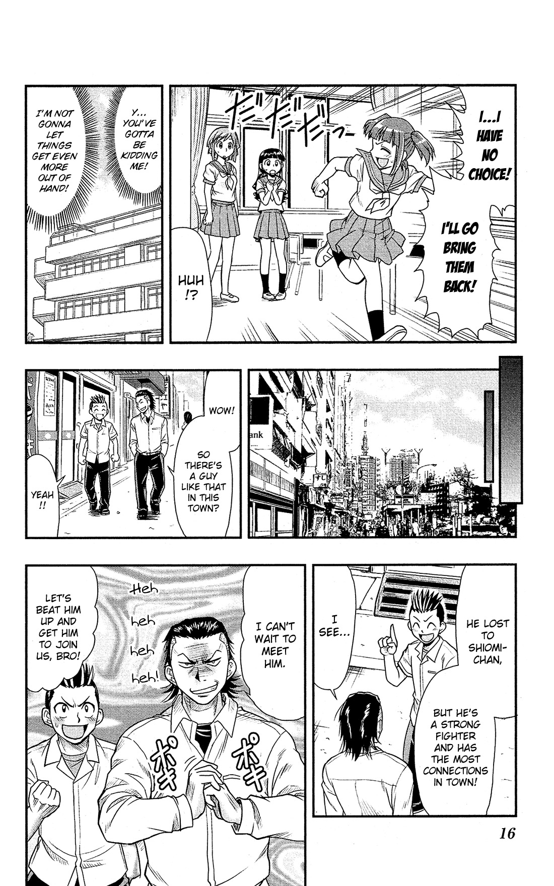 Shitei Bouryoku Shoujo Shiomi-chan chapter 6 page 17