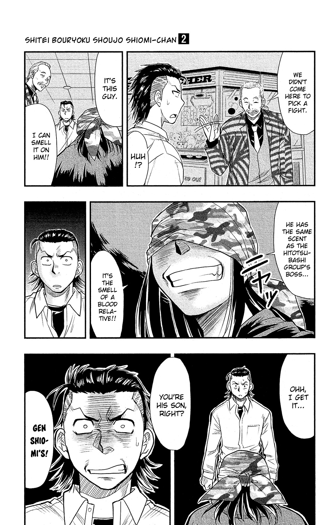 Shitei Bouryoku Shoujo Shiomi-chan chapter 6 page 24