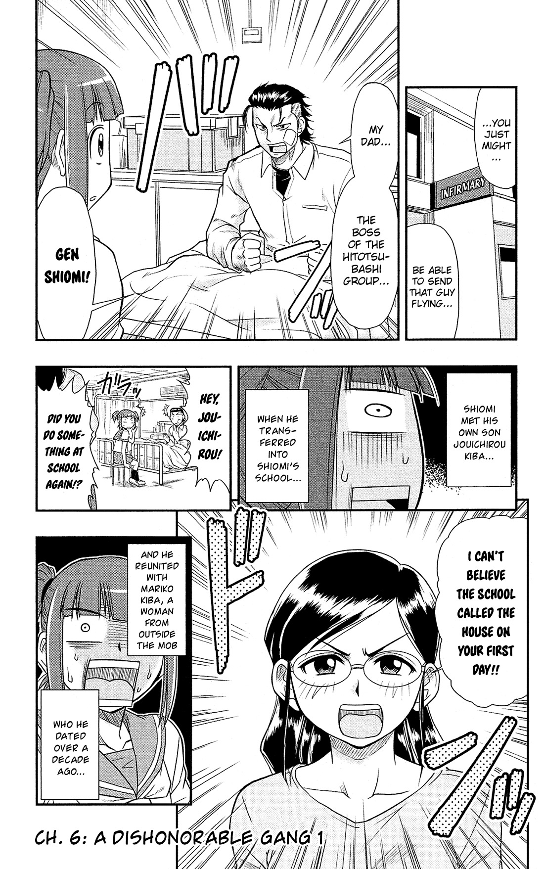 Shitei Bouryoku Shoujo Shiomi-chan chapter 6 page 6