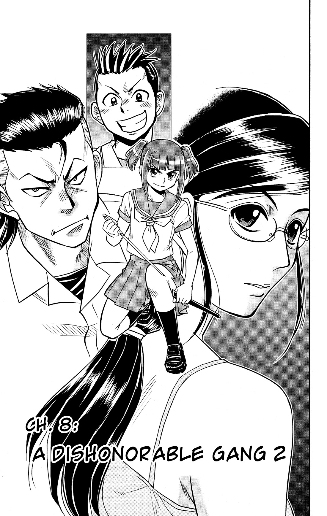 Shitei Bouryoku Shoujo Shiomi-chan chapter 8 page 4