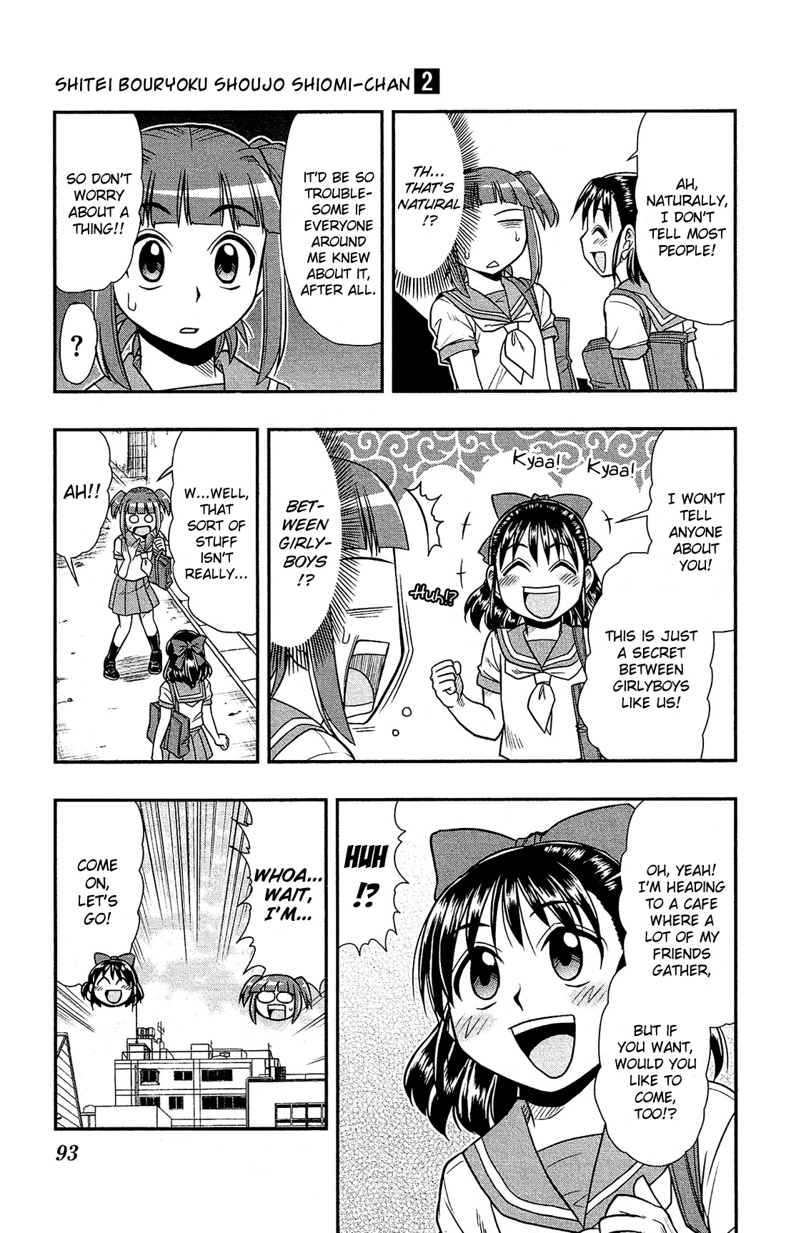 Shitei Bouryoku Shoujo Shiomi-chan chapter 9 page 13