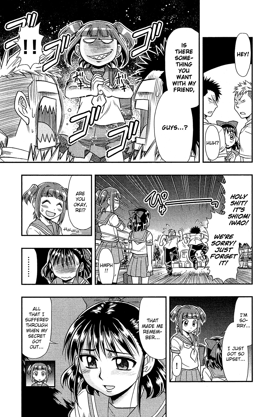 Shitei Bouryoku Shoujo Shiomi-chan chapter 9 page 21