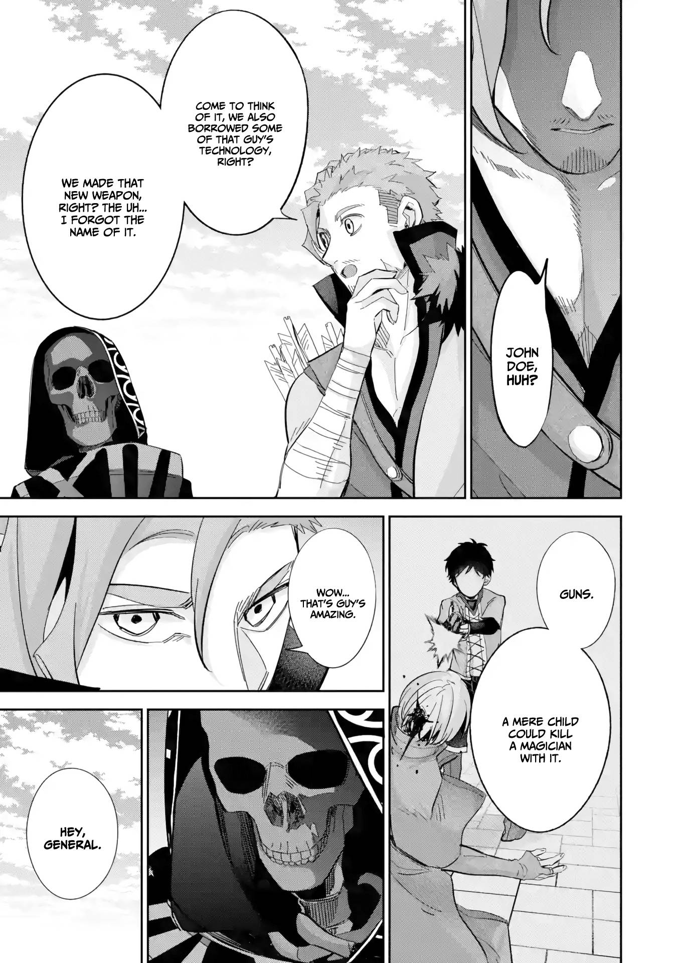 Shokei Sareta Kenja wa Lich ni Tensei Shite Shinryaku Sensou wo Hajimaru chapter 31.2 page 2