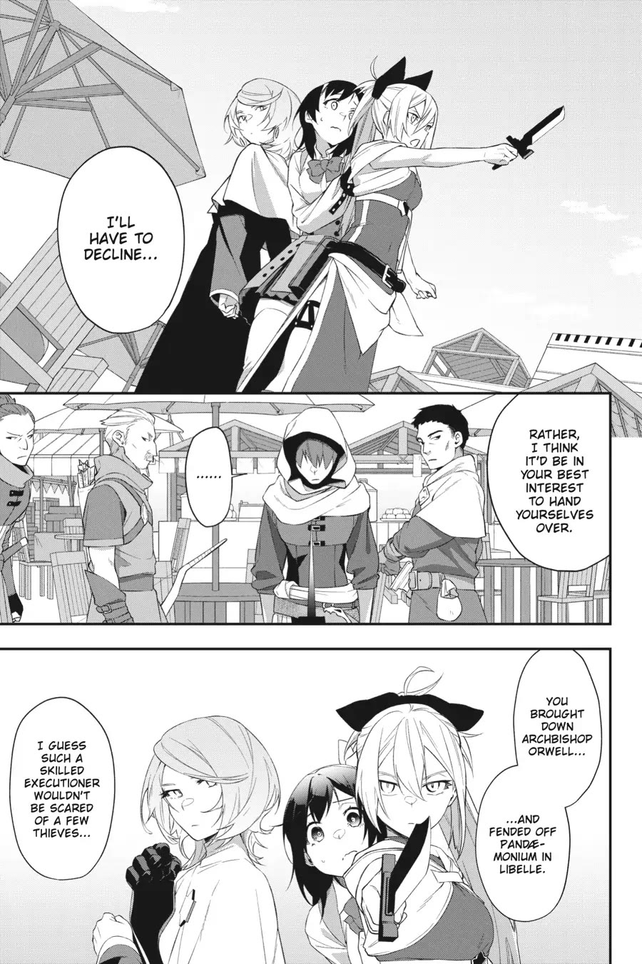 Shokei Shoujo no Ikirumichi chapter 35 page 3