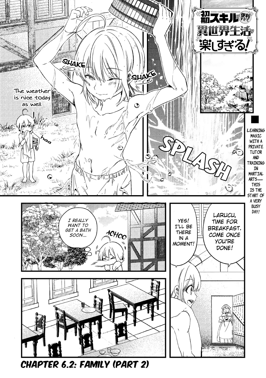 Shoki Skill Ga Benri Sugite Isekai Seikatsu ga Tanoshisugiru! chapter 6.2 page 1