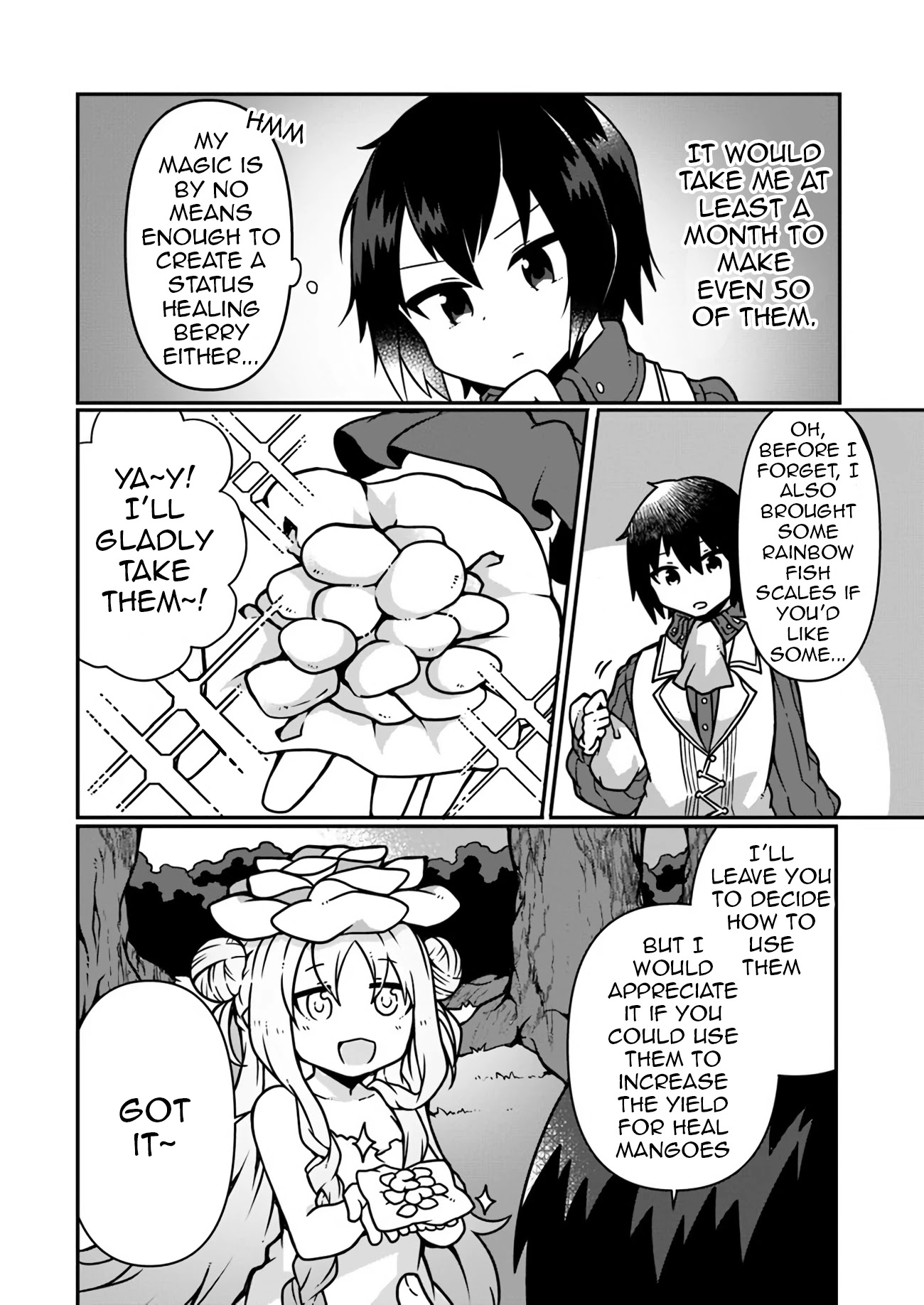 Shokubutsu Mahou Chito de Nonbiri Ryoshu Seikatsu Hajimemasu Zense no Chishiki o Kushi Shite Nogyo Shitara, Gyakuten Jinsei Hajimatta Kudan chapter 7 page 2