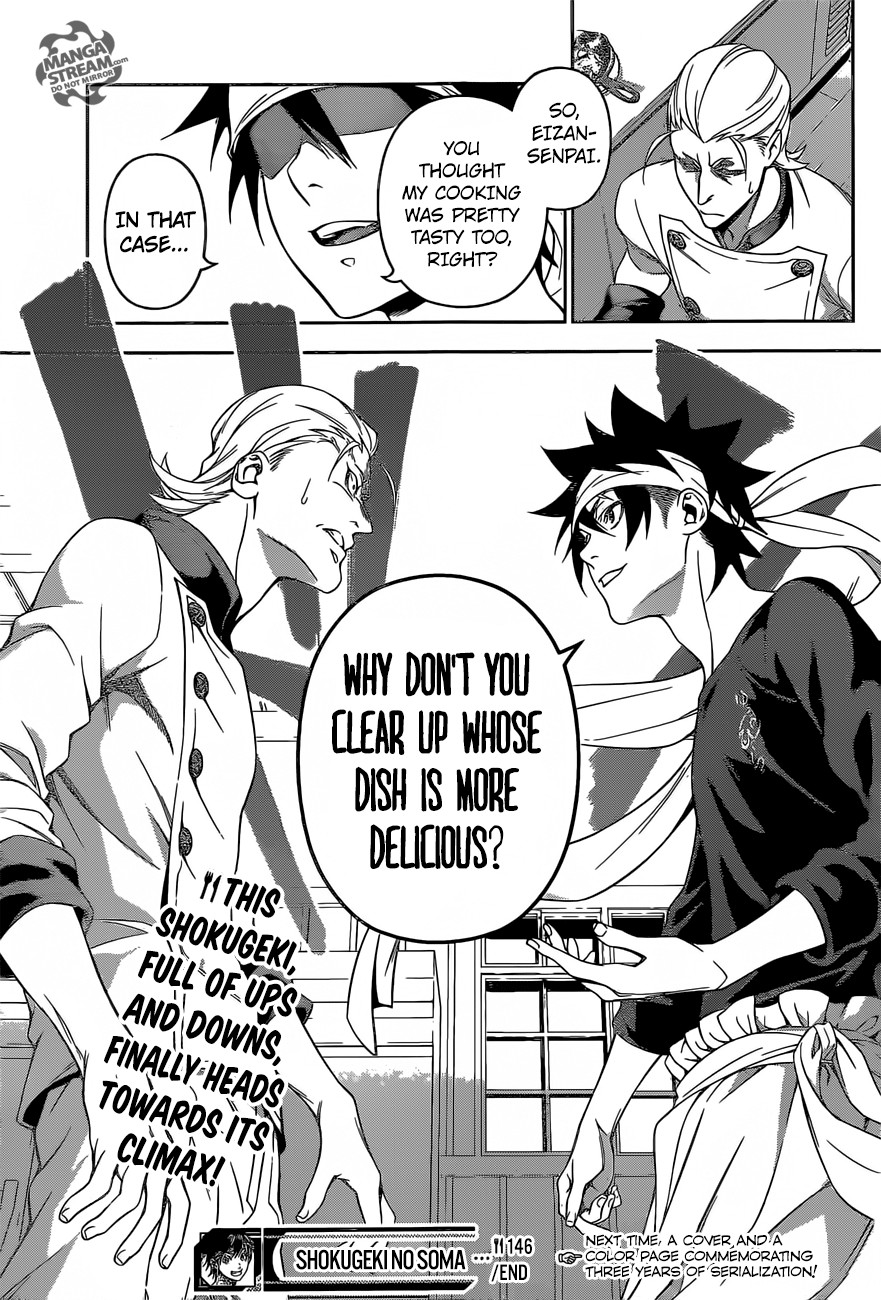 Shokugeki no Soma chapter 146 page 21