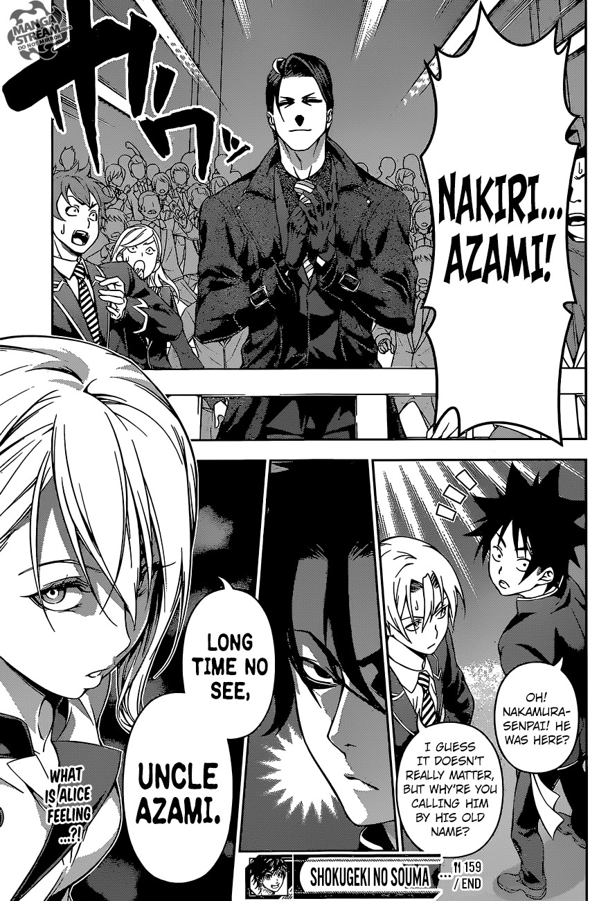 Shokugeki no Soma chapter 159 page 21