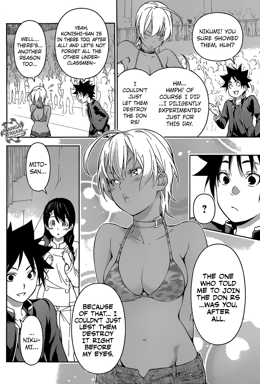 Shokugeki no Soma chapter 166 page 16