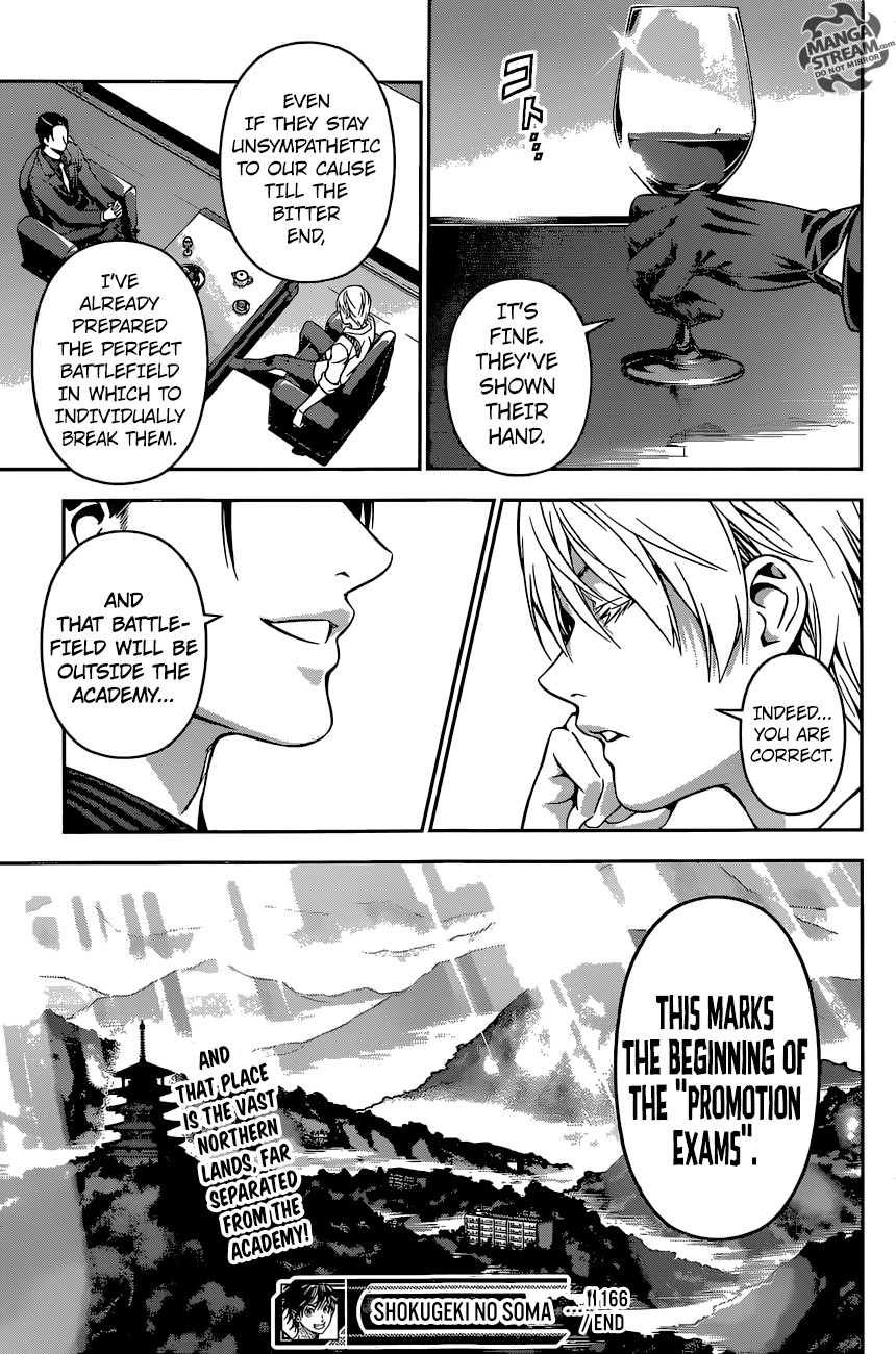 Shokugeki no Soma chapter 166 page 19