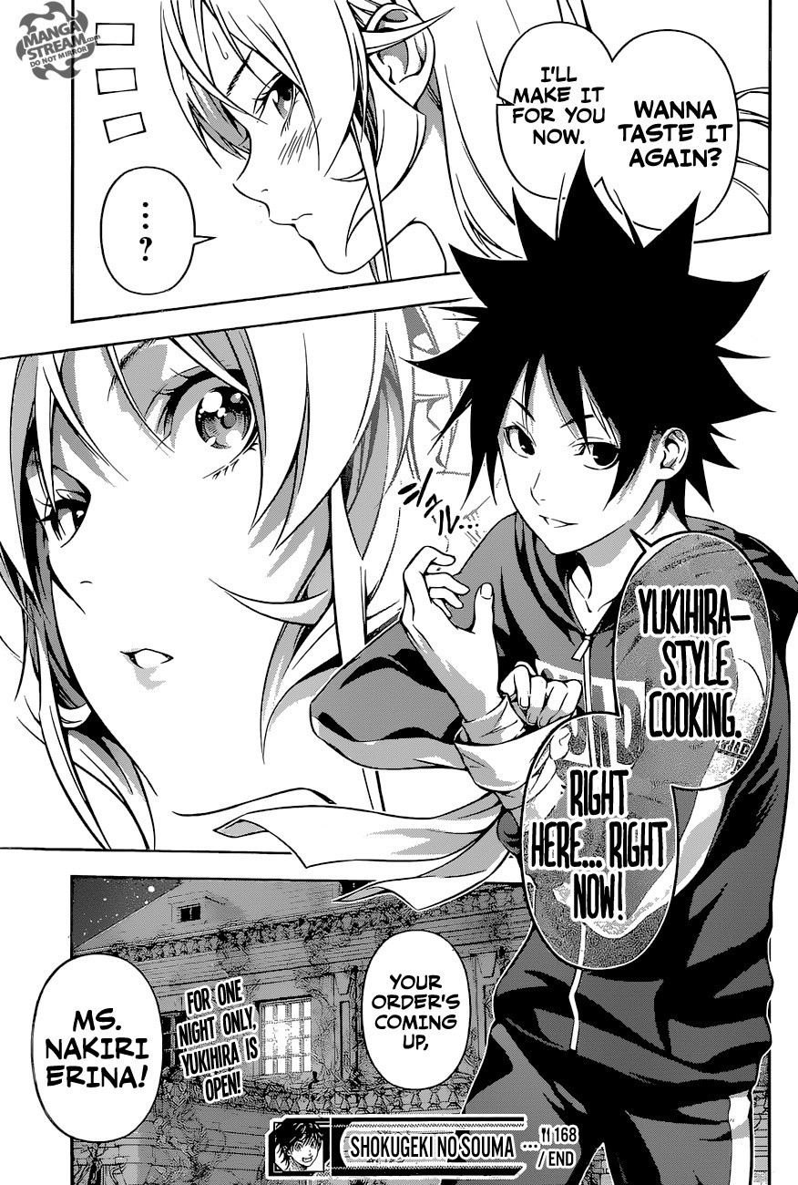 Shokugeki no Soma chapter 168 page 19