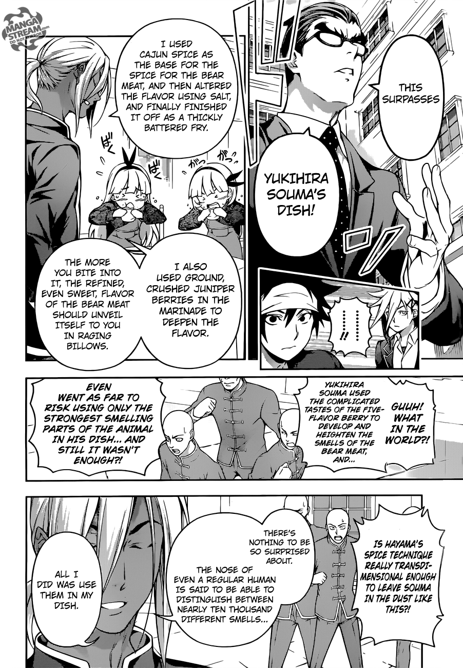 Shokugeki no Soma chapter 188 page 10