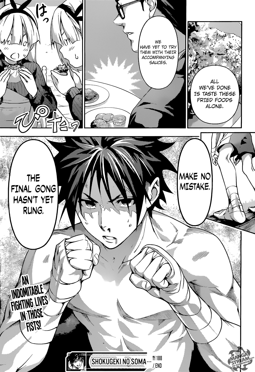 Shokugeki no Soma chapter 188 page 19