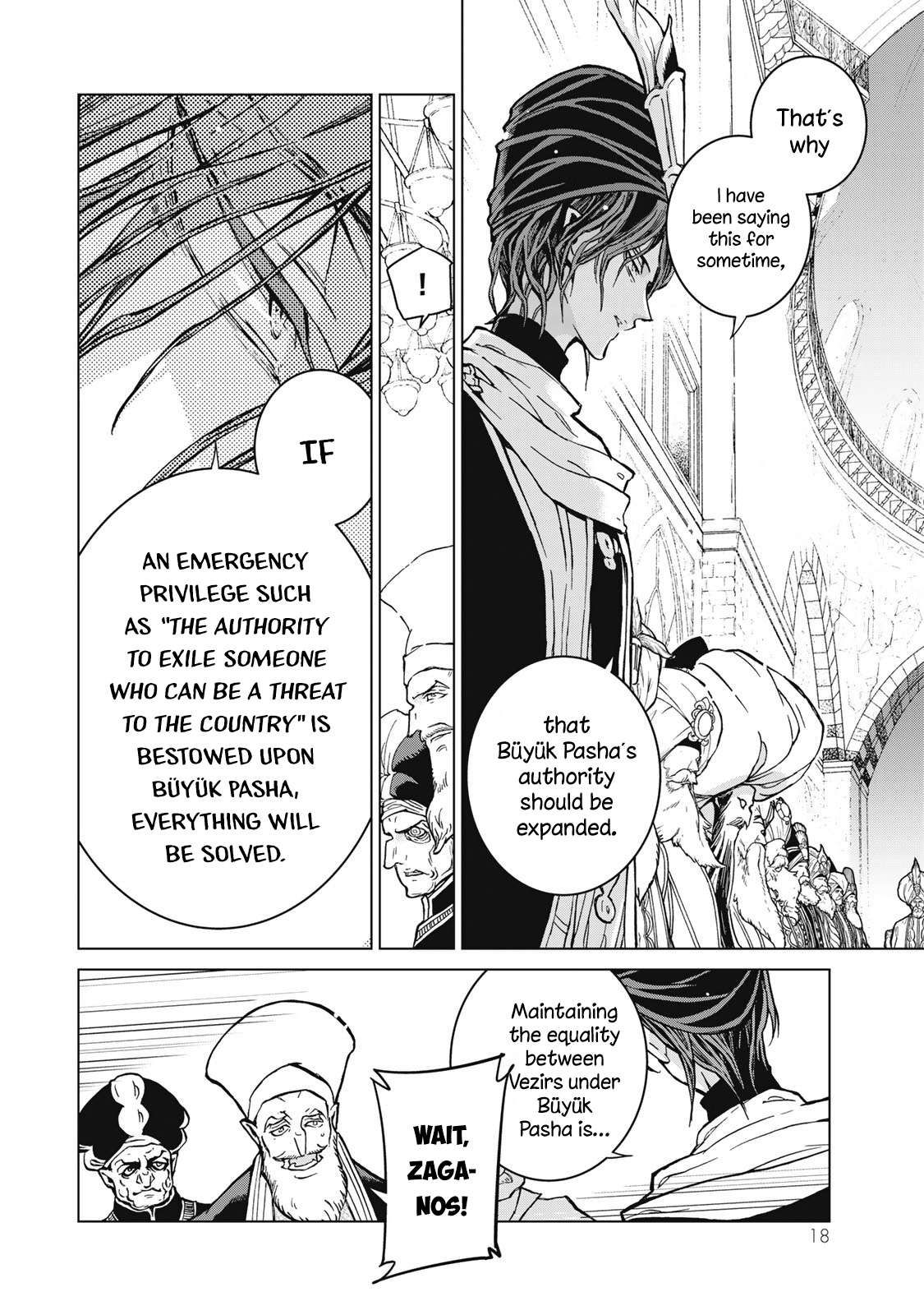 Shoukoku no Altair chapter 142 page 18