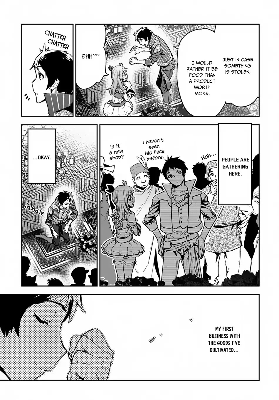 Shounin Yuusha wa Isekai wo Gyuujiru! – Saibai Skill de Nandemo Fuyashi Chaimasu chapter 2 page 29