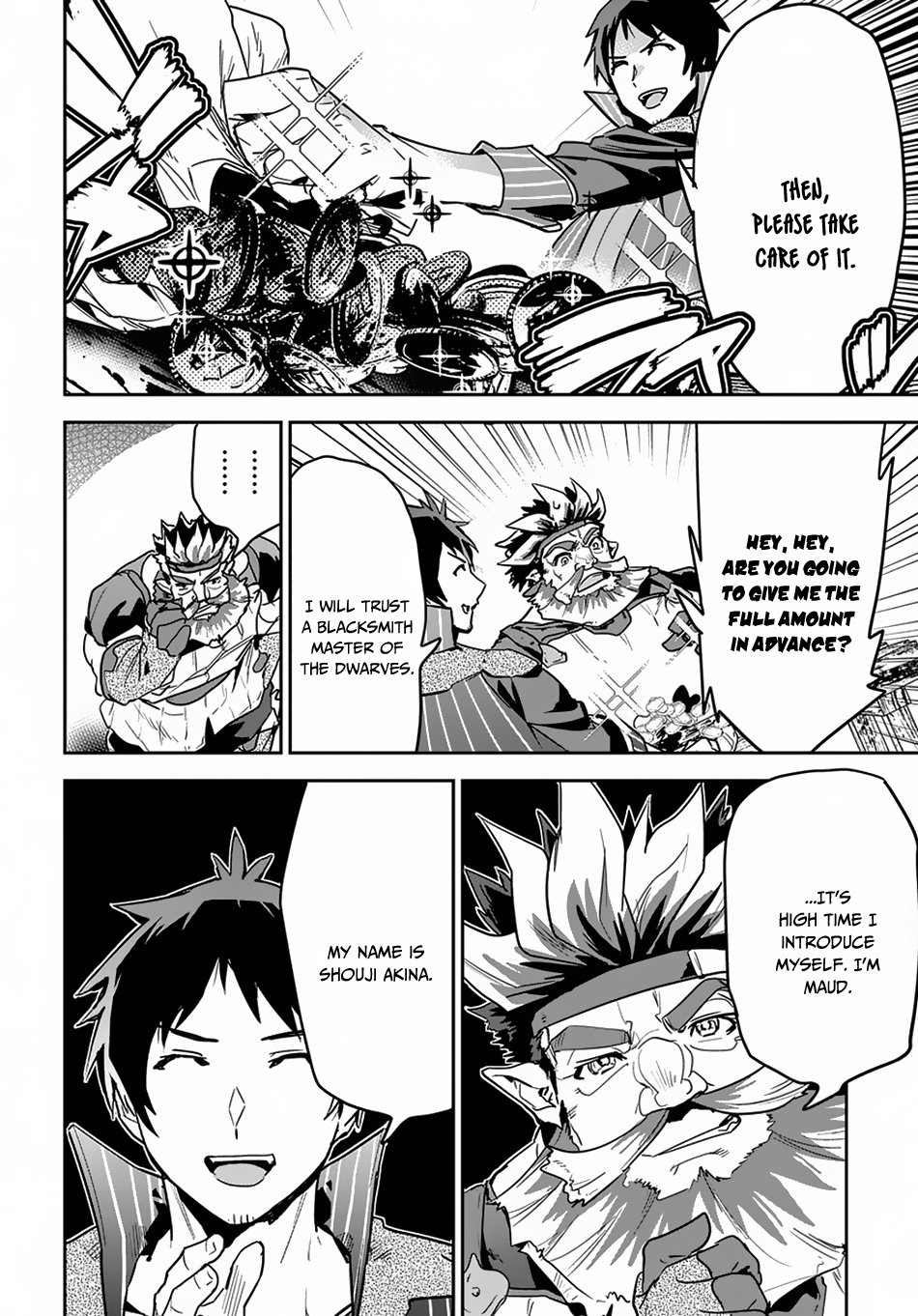 Shounin Yuusha wa Isekai wo Gyuujiru! – Saibai Skill de Nandemo Fuyashi Chaimasu chapter 4 page 15