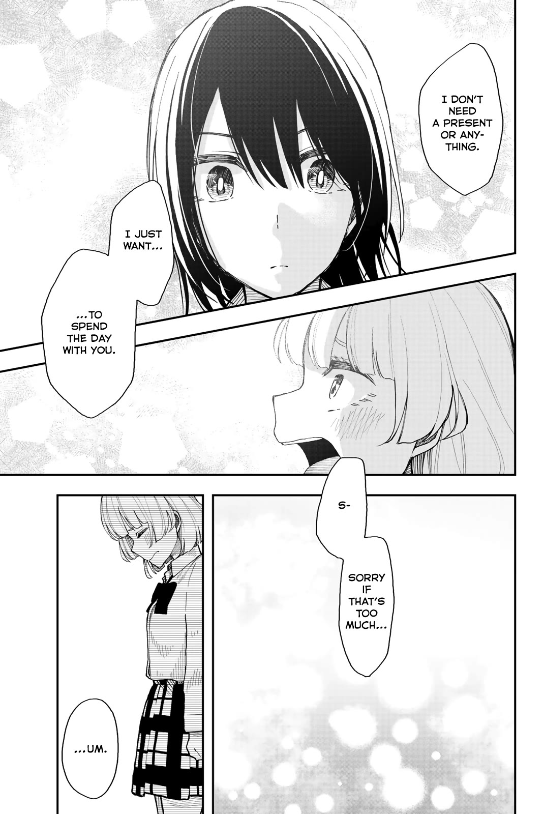 Shouraiteki ni Shinde Kure chapter 28 page 21