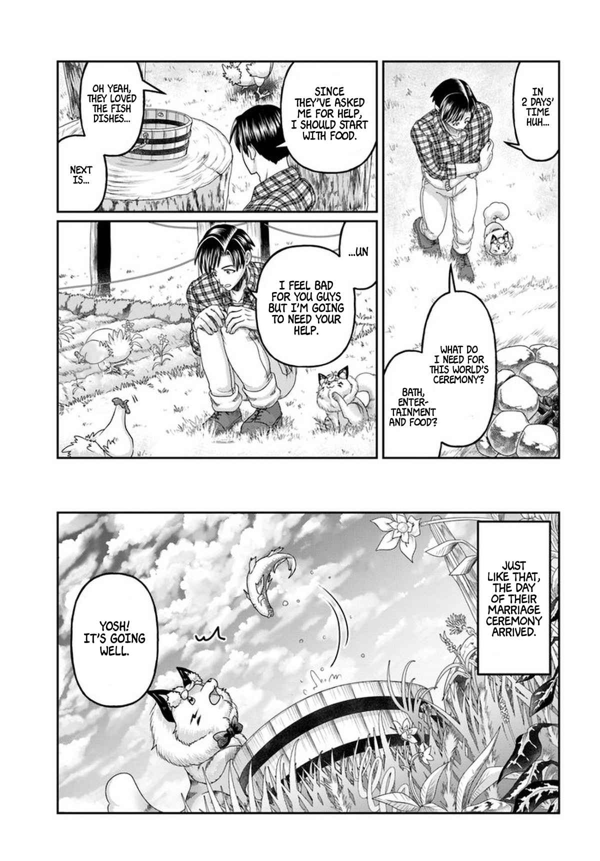 Shoushaman no Isekai Survival ~ Zettai Hito to wa Tsurumanee ~ chapter 13 page 26