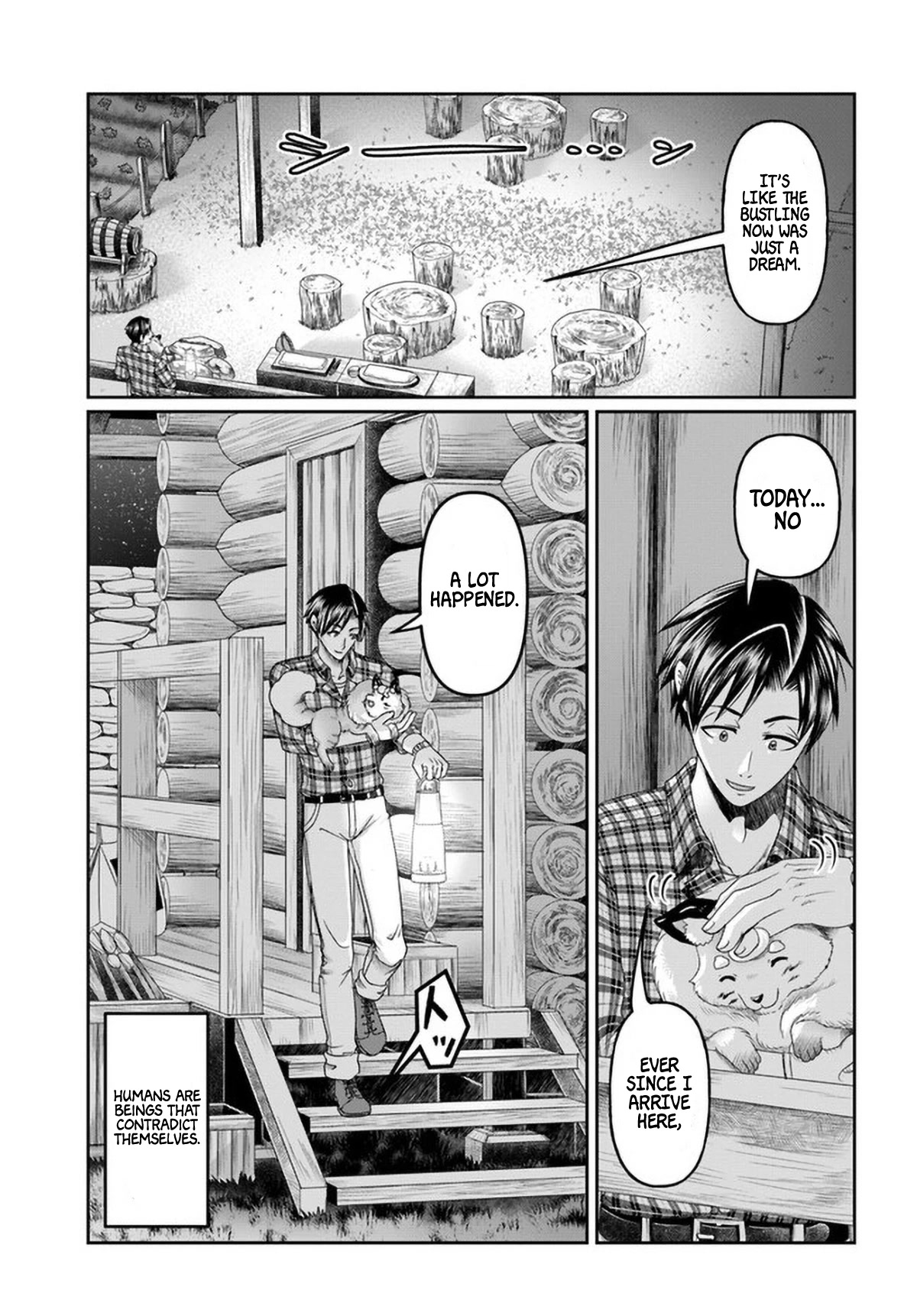 Shoushaman no Isekai Survival ~ Zettai Hito to wa Tsurumanee ~ chapter 14 page 21