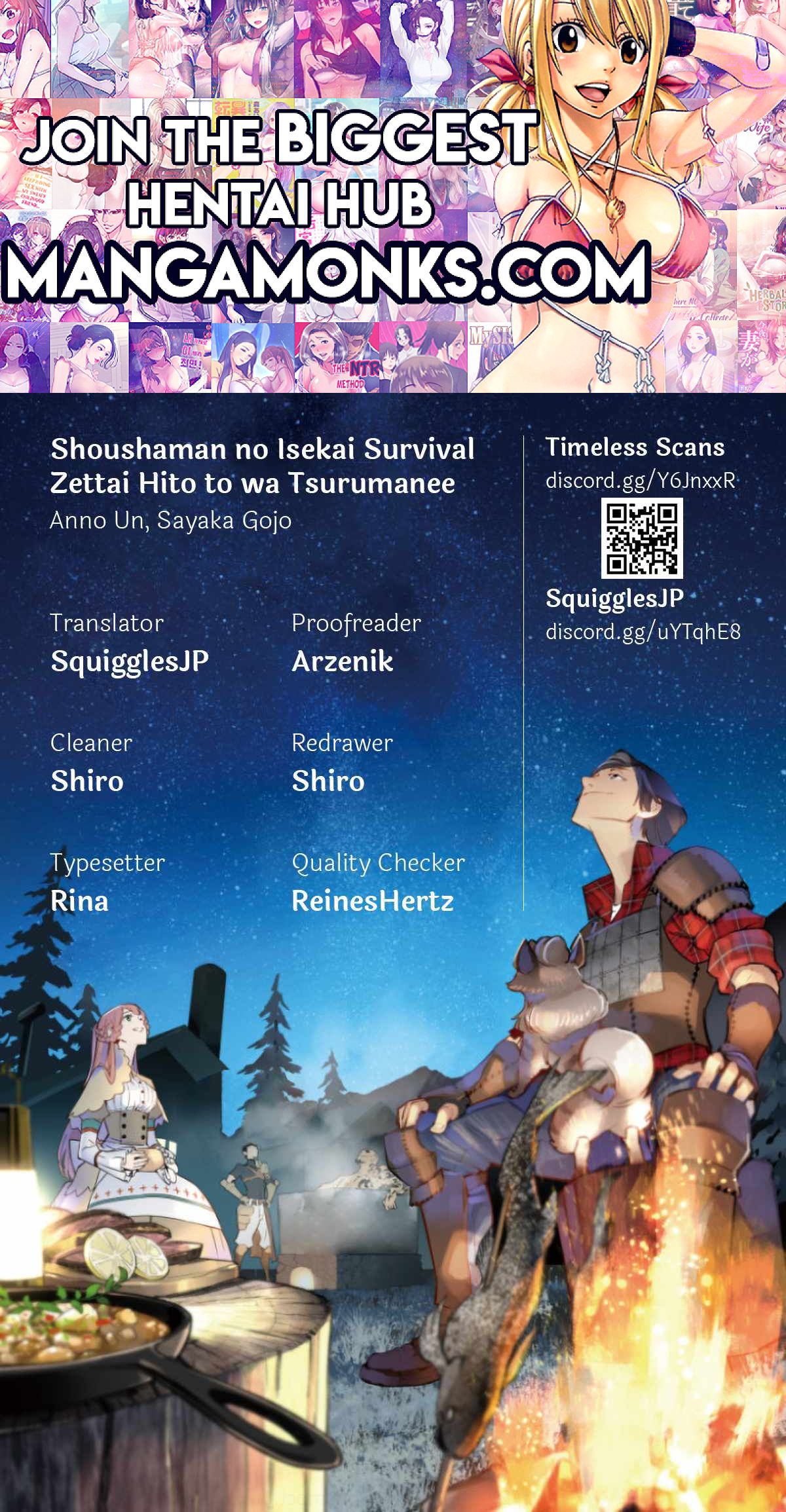 Shoushaman no Isekai Survival ~ Zettai Hito to wa Tsurumanee ~ chapter 27 page 1