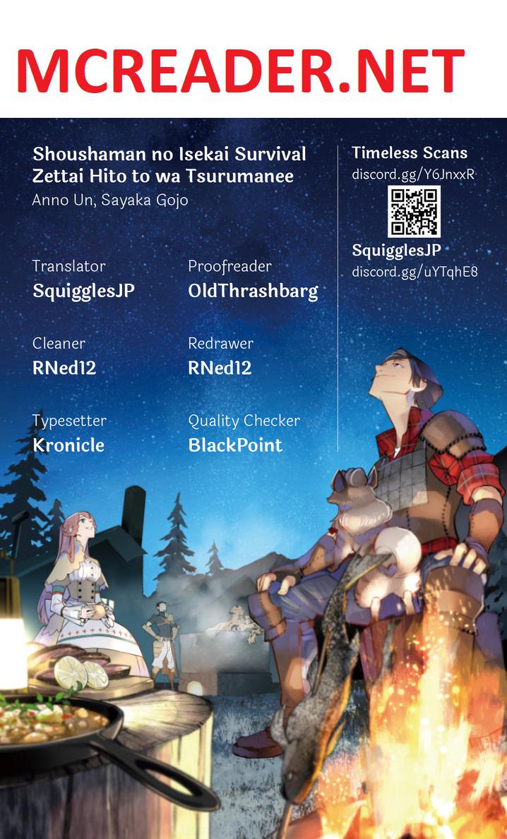 Shoushaman no Isekai Survival ~ Zettai Hito to wa Tsurumanee ~ chapter 5 page 1