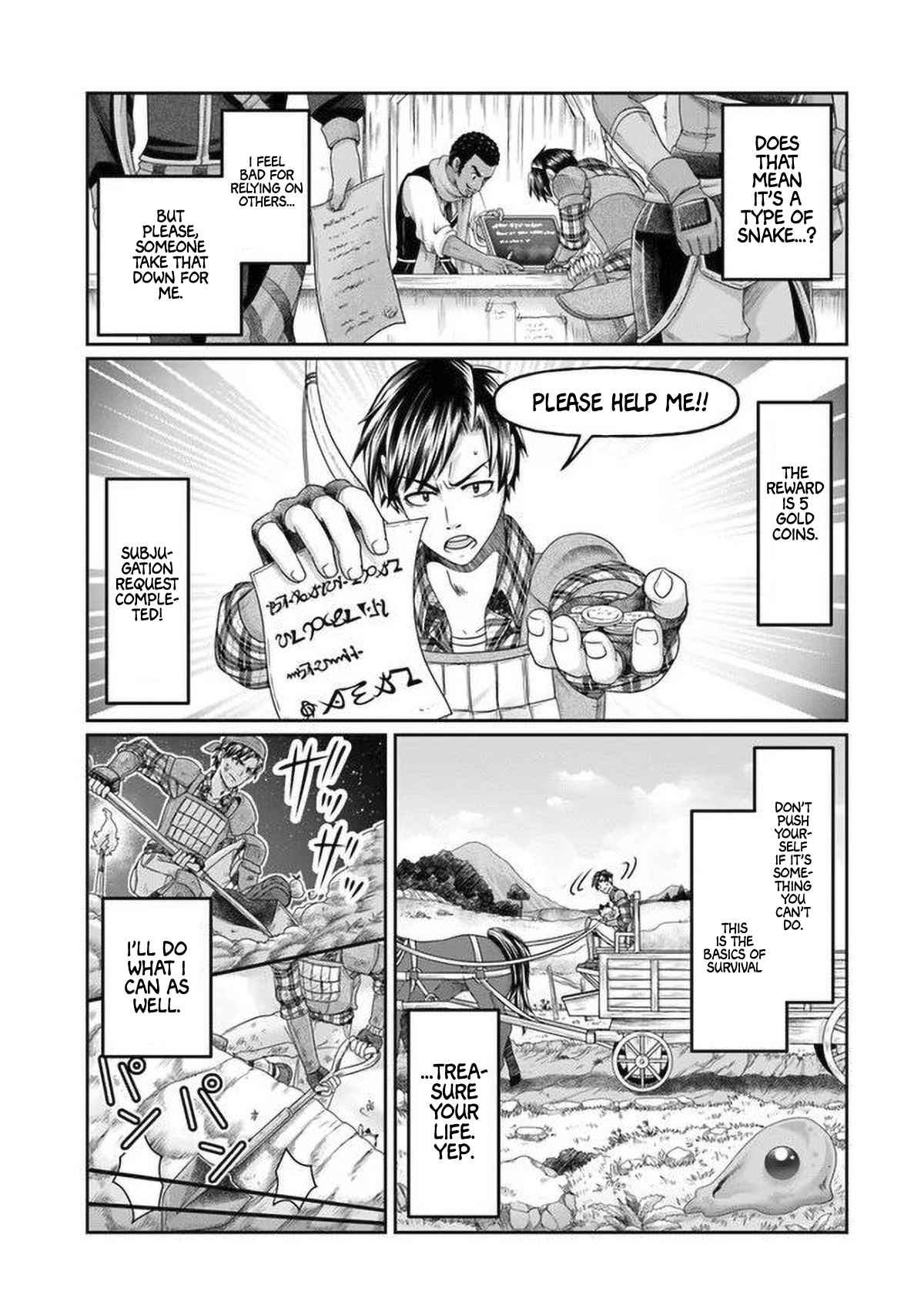 Shoushaman no Isekai Survival ~ Zettai Hito to wa Tsurumanee ~ chapter 6 page 7