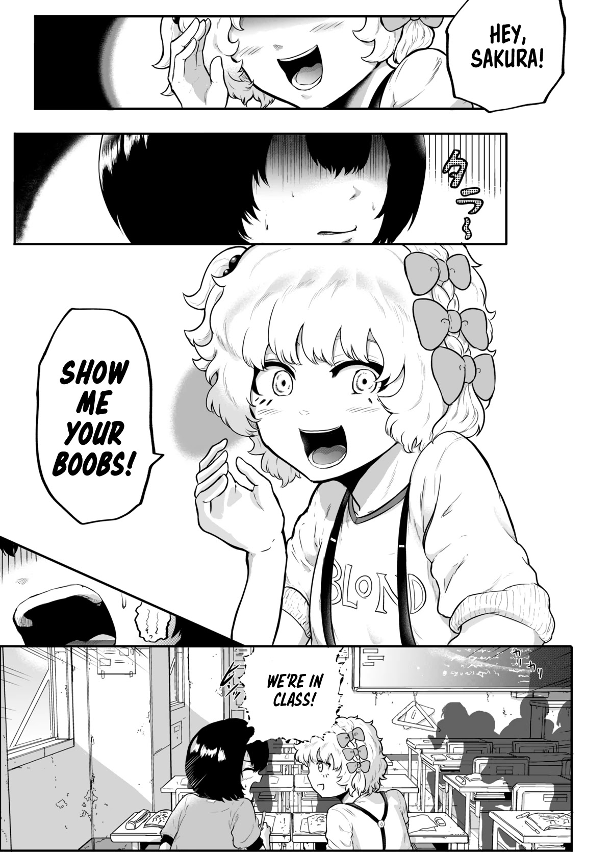 Show me your Boobs chapter 3 page 1