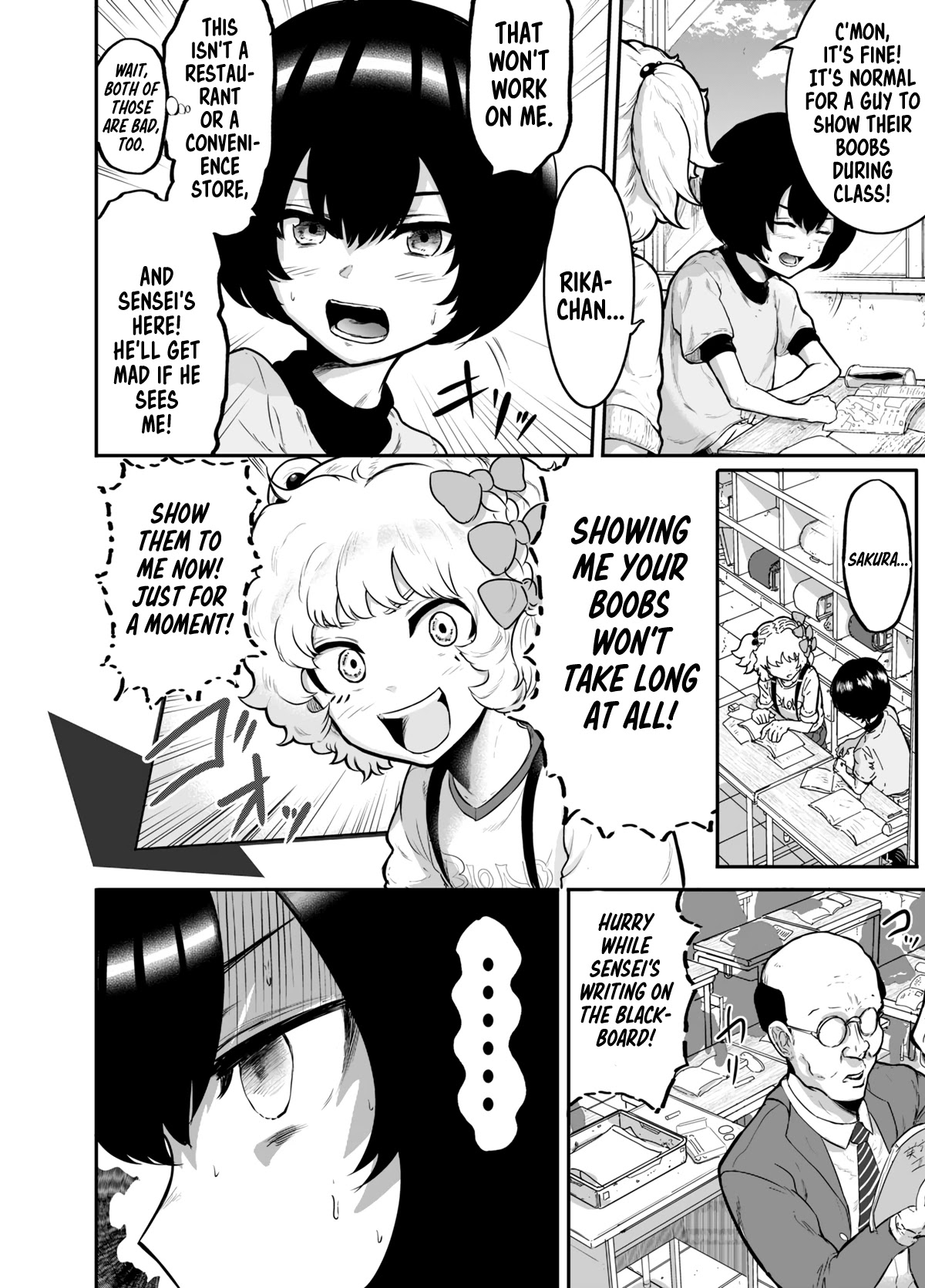 Show me your Boobs chapter 3 page 2