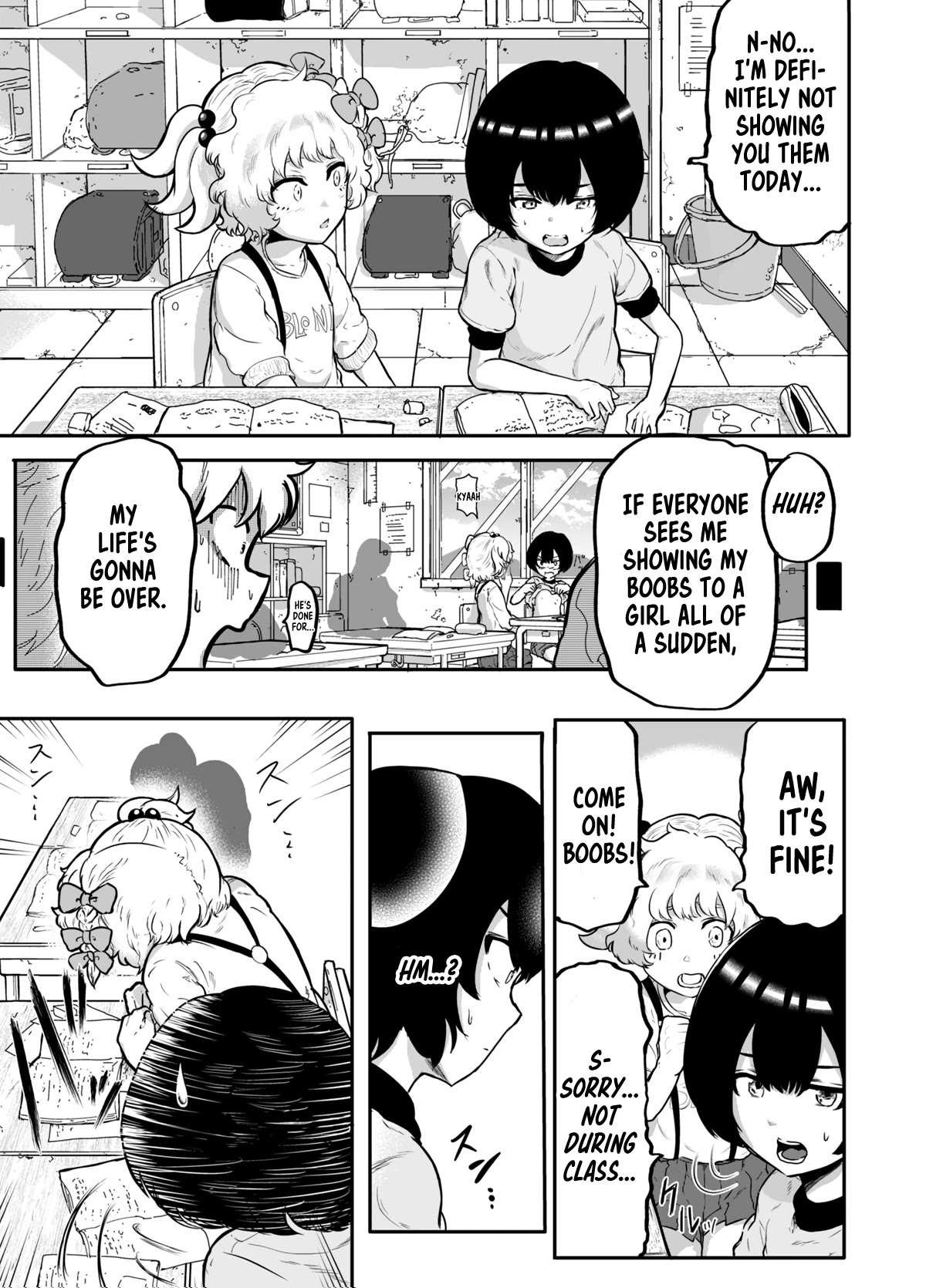 Show me your Boobs chapter 3 page 3