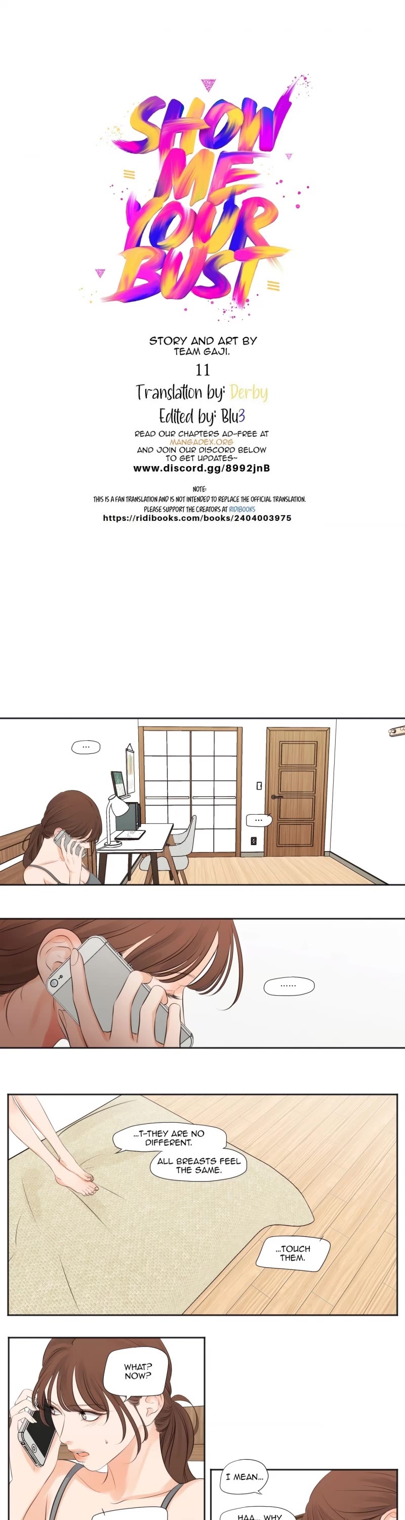 Show Me Your Bust chapter 11 page 1