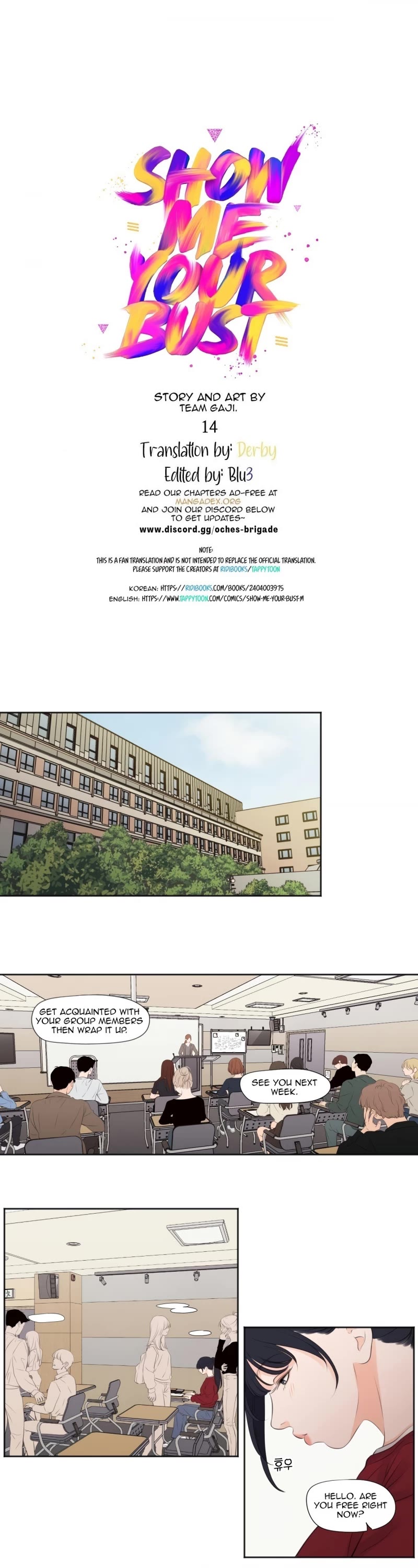 Show Me Your Bust chapter 14 page 1