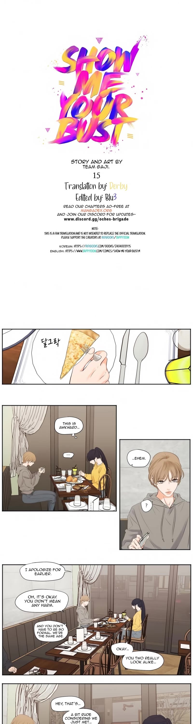 Show Me Your Bust chapter 15 page 1