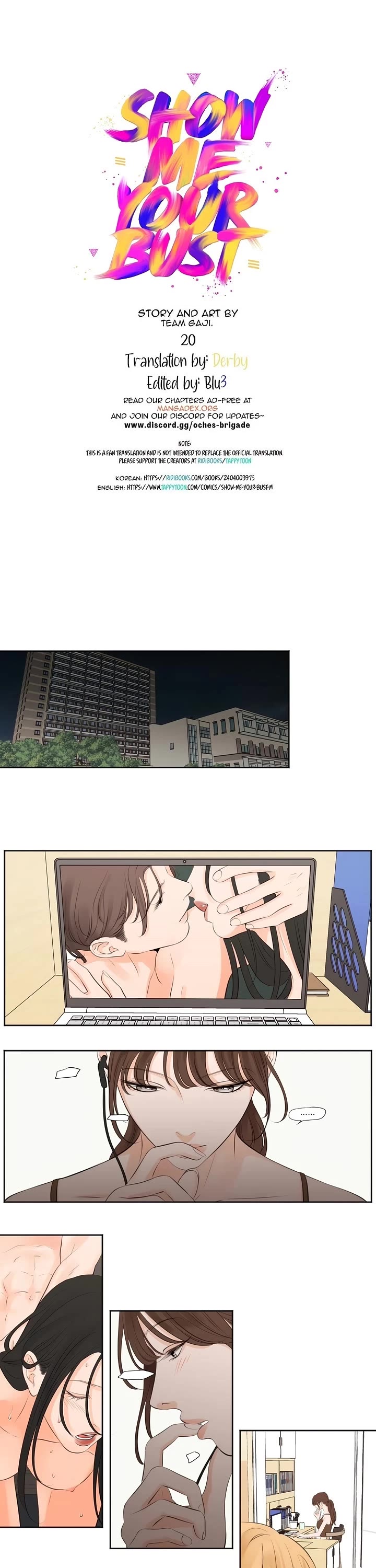 Show Me Your Bust chapter 20 page 1